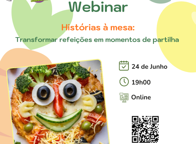 WEBINAR - Comer Bem, Crescer Feliz